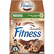FITNESS Chocolate Barrette di Cereali Integrali con Cioccolato al ...