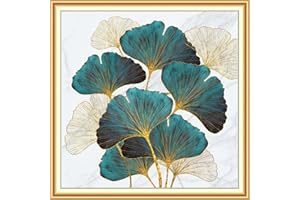 KAMIERFA 2021 Broderie Kit au Point de Croix Ensemble Comprenant des Fils de Couleur Dessin de l'aiguille de Tissu de Coton 50x50cm