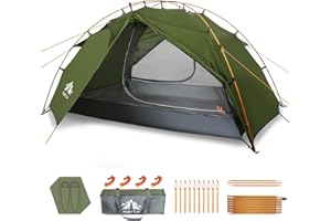 Night Cat Tenda Da Campeggio Per 2 Posti: Montaggio Rapido Tende Impermeabile Per Trekking Escursionisti