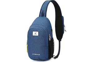 SKYSPER Sling Bag Anti Theft Crossbody Backpack RFID Lightweight Travel Shoulder Chest Bag for Hiking Walking