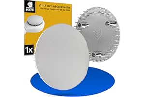 YOUR DAY MATE Pokrywa odpływu prysznicowego, Ø 115 mm, kompatybilna z zestawem odpływowym Viega Tempoplex od roku produkcji 2006, pasuje do modelu 6964.0, do otworu odpływowego Ø 90 mm, chromowane tworzywo ABS ASA,