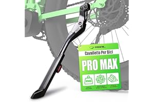 RBRL Cavalletto Bici, Supporto in Lega di Alluminio,Durevole e Antiscivolo Cavalletto per Bici Posteriore, Adatto a 24-29 Pollici Mountain Bike, Bici da Strada, MTB, Ebike