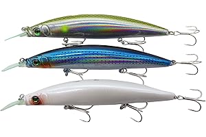 momolures - Bass lures ZODIAC 120 SW 22g super long cast sinking minnow for saltwater game fishing