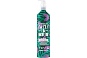 Faith In Nature 500ml Metal Bottle Lavender & Geranium Conditioner, Balancing for Normal Hair & Scalp, Vegan & Cruelty Free, No SLS, Silicones or Parabens