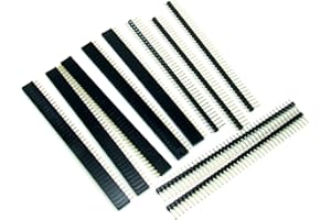 POPESQ Just-Honest Pezzi 5 x CONNETTORE Strip Femmina 40 Poli + Pezzi 5 x CONNETTORE Strip Line Maschio 40 Poli Kit HEADER/Pin Strip #A321