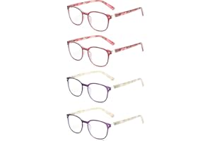 JM Occhiali da Lettura Quadrati Resistenti e Confortevoli con un Design Unico Per Donna e Uomo