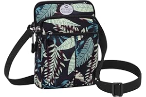 HUA ANGEL Petit Sac Bandouliere Femme Léger Sac Ceinture de Taille pour Téléphone Multicolore Sac Banane avec Sangle Interchangeable pour Homme Femme Jogging Vélo Sport Voyage