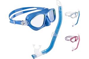 Cressi Moon Kid - Maschera Snorkeling Bambini e Ragazzi 7-15 Anni in Silicone Antiallergico AntiGraffio, Maschera Subacquea Bambino Bambina Regolabile Ideale Come Occhialini Nuoto e Maschera Sub
