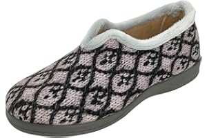 J. RUIZ CALZADOS JR Zapatillas de Casa Mujer Invierno - Pantuflas de Casa Mujer Invierno - Zapatillas de Estar por Casa Cerradas - Zapatillas de Casa Talón Cerrado - Zapatillas Casa Mujer Invierno - Fabricado en España.