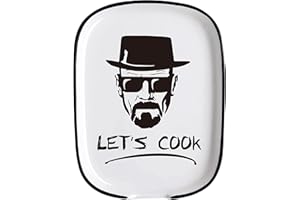 SCALZE Farmhouse Modern Ceramic Large Spoon Rest, Funny White Cooking Utensil Rest, Holds Coffee, Small, Stirring & Slotted Spoons, Easy to Clean, Lead & Cadmium Free for Kitchen Counter & Stove Top