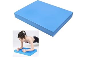 DRFEIFY Fitness Yoga Balance Mat, 40 X 33 X 5 Cm, 2 Kolory, TPE Balance Training Podkładka Piankowa Płaskie Wsparcie Miękka Poduszka Wysokie Odbicie Ćwiczenia Fitness Mata do Jogi
