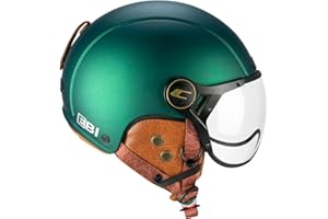 CGM Ebi Casque Ski Adulte Unisexe, Vert satiné, L (59cm)