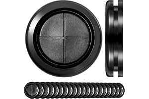 PDKKFF 20 stycken 20mm kabelgenomföring gummi vattentät, svart karosseristopp