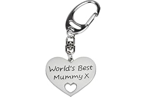 Metal Planet Ltd Worlds Best Mummy keyring