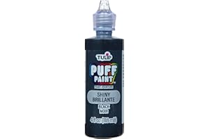 I Love To Create 41401 Tulip Dimensional Fabric Paint, Black, 118 ml (Pack of 1)