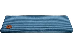 BORN2REST Prime Katzen Fensterliege Für Katzen, Fensterbank mit Einer Rutschfesten Rückseite, Katzenbett Fensterbank Europäischen Union hergestellt (Petrolblau, 70 x 20 x 3 cm)