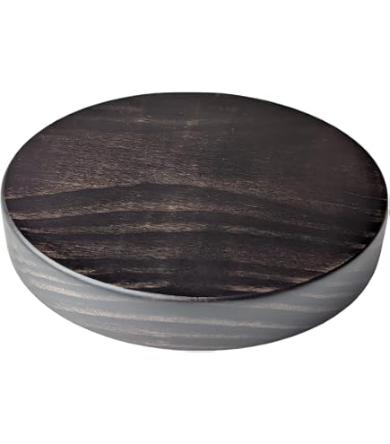 4 Piedini Per Mobili In Legno Massello, 35 Cm. H. X 20 Cm Diametro 593266