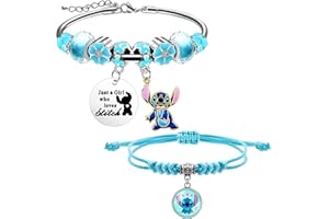 PQKL-party Bracelet Fille, Bracelet Anime, Cadeau Bracelet Fille, Bijoux Anime Bracelet, Bracelet à Breloques pour Filles, Accessoire Bracelet, Enfants Noël Cadeau Anniversaire