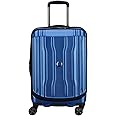 Delsey Cruise 2.0 80cm Hardcase 4 Double Wheel Check-In Luggage Trolley Blue - 00207983002