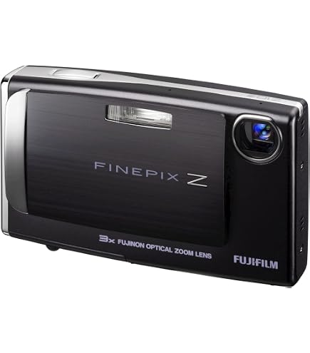 Fujifilm FinePix Z10fd Digital Camera - Midnight Black (7.2MP, 3x