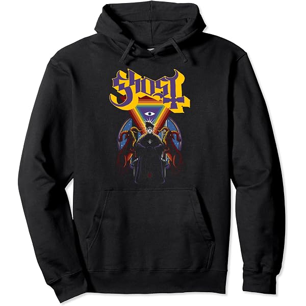 Sweat à Capuche Ghost Impera - Merchandising Officiel, Coupe Classique, 80% Coton