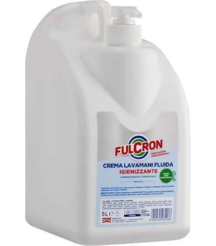 Cyclon Pasta Lavamani Al Limone Per Meccanici - 1000 Ml - Rimuove Grasso, Olio E Motore