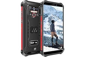 OUKITEL WP5 Téléphone Incassable, Grande Batterie 8000mAh, 4Go RAM + 32Go ROM(SD-1TO) Smartphone Debloqué, Écran 5,5" Triple Caméra 13MP Telephone Portable, Dual SIM 4G Android 11 Phone, GPS - Noir