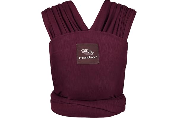 manduca Sling écharpe de portage - Porte-bébé élastique pour les nouveau-nés de la naissance à 15 kg - rouge