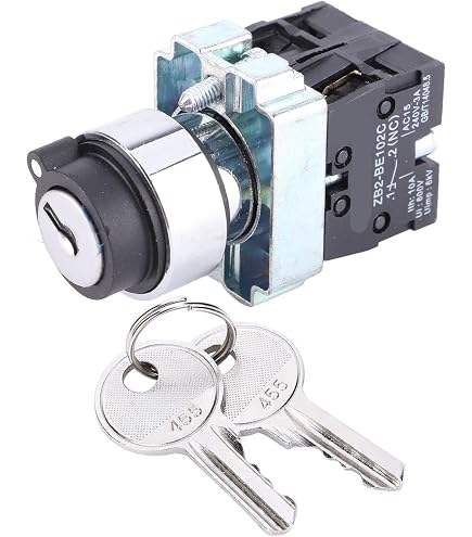 RS PRO Schlüsselschalterkopf 22,5 Mm – 2 Positio Produktbild-Vorschau 1