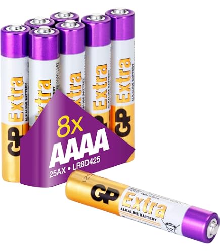 ANSMANN AAAA Alkaline Batterien (2er Pack) – Für Stylus, Surface Pro, Leuchthalsbänder