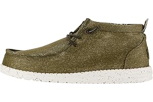 HEY DUDE HEYDUDE - Wally Mid Canvas - Scarpe Uomo Slip-On Stivaletti