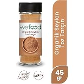Wefood Organik Seylon Tar&ccedil;ın Tozu 45g