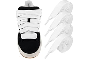 Endoto 2 pary grubych sznurowadeł do Adidas Campus o grubości 2 cm płaskie szerokie Jumbo wymienne sznurowadła do butów do sneakersów