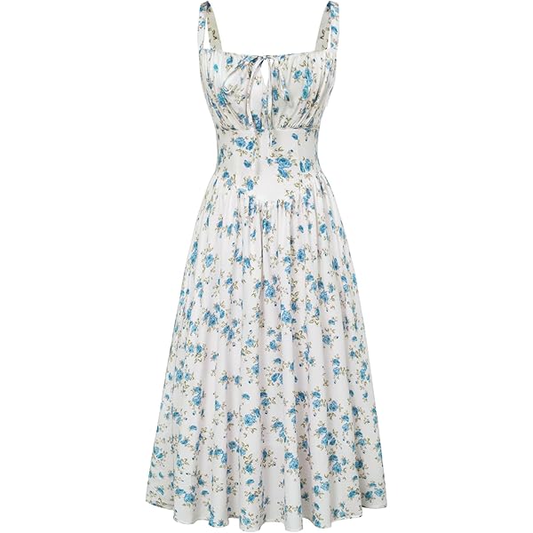medeshe women's chiffon floral holiday beach bridesmaid maxi dress sundress MedeShe Women's Chiffon Floral Holiday Beach Bridesmaid Maxi Dress Sundress (Medium, Lavender Floral) at Amazon Women's Clothing store