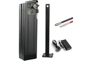 DICHOU Batterie 36V EBike 13Ah/17.5Ah Lithium ION Batterie Fit pour Vélo Pliant Batterie de Remplacement pour 500W 350W 300W 250W Vélo Pliant Moteur