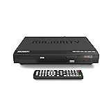 MAJORITY Scholars Compact DVD Player, Small DVD Player with HDMI Output & RCA Audio Cable for TV, Multi Region 1/2/3/4/5/6, U