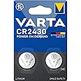 VARTA Batteries Electronics CR2430 Lithium button cell battery 2-pack, Button cells in original blister pack of 2