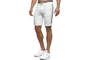 Indicode Hombres Fife Shorts Vaqueros con 5 Bolsillos