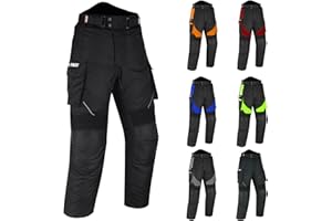 PROFIRST Motorbike Waterproof Trouser Motorcycle Protective Pant Motorcycle Armored Trouser for Men CE Approved | Length 32 Inch
