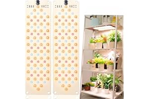 ‎EWITTTI EWITTTI Grow Lamp, Plant Lamp LED, Plant Light, 158 LEDs, Plant Light, Grow Light, Full Spectrum for Indoor Plants with Timer, 10 Types of Brightness (2 Pieces)