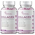 Herbal max Veg Collagen Supplement Tablets-120N For Glow Skin,Hair,Joints,Nails And Bone Support|Support Type 1,2,3-(800 Mg)|Enriched With Biotin,L Glutathione |2 Count,60 Capsules