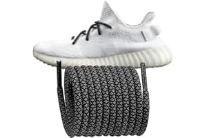 ENDOTO 7MM okrągłe Sznurowadła do Adidas Yeezy Boost 350 Butów Trampki Sneakersy, Sznurowadeł Zamiennik do Buty Sportowe Shoelaces Replacement