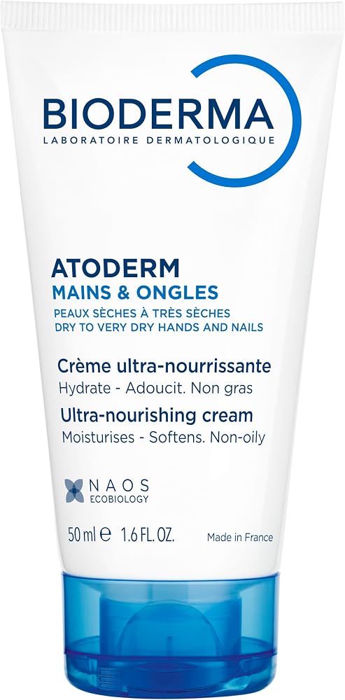 Bioderma Atoderm Hand & Nail Cream El Kremi Kuru Cilt Onarıcı Nemlendirici, Güçlendirici Etki Shea Yağı 50 ml