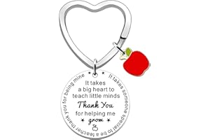 JETTOP Teacher Gifts-Thank You Teacher Gifts Teacher Gifts for Women Keyring