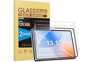 SPARIN für Samsung Galaxy Tab S10 FE+/FE Plus 13.1" für Panzer Schutz Glas, 2 Stück Schutzfolie mit Montage Rahmen, Kratzfest,9H Härte,Anti-Bläschen,HD-Klar