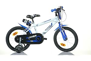 SCH Bici Runner, Bicicletta Bambino, Blu, 16