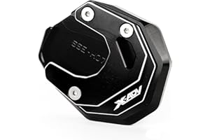 ZESIDIMO - Soporte de moto para HON-DA XADV 750 2023 2022 2021 XADV750 X-ADV Accesorios Placa de soporte de extensión lateral X-ADV750 XADV (negro)