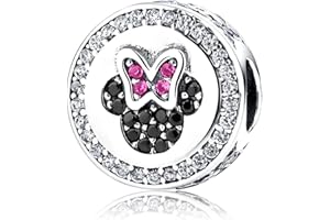 HAEPIAR Mickey s925 bracelet en argent collier pendentif en argent sterling pour femmes…