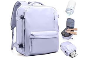 SEAFEW Sac à dos sous vide de voyage avec pompe pour Ryanair 40x30x20, Sac À Main Bagage Cabine Avion 45x36x20 para Easyjet, sac à dos décontracté pour ordinateur portable,Sac de Voyage pour Week-End