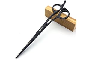 SHARONDS Tijeras de corte de pelo profesionales de 5,5/6 / 6,5 pulgadas, tijeras de corte de pelo súper afiladas, tijeras de peluquería/familia, sensación estable (Tijeras de corte de 6 pulgadas-A)